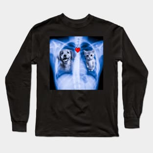 Pet Lovers X-ray Long Sleeve T-Shirt